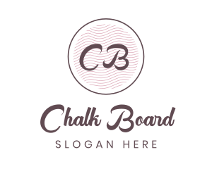 Cursive Style Lifestyle logo design