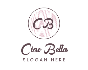 Cursive Style Lifestyle logo design