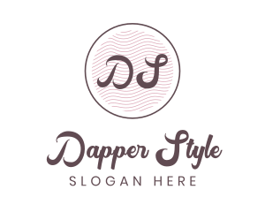 Cursive Style Lifestyle logo design