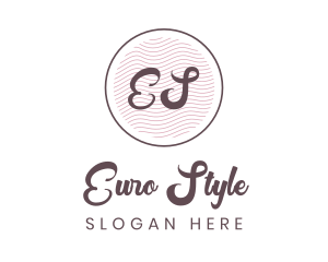 Cursive Style Lifestyle logo design