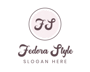 Cursive Style Lifestyle logo design