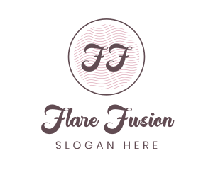 Cursive Style Lifestyle logo design