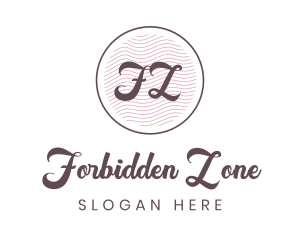 Cursive Style Lifestyle logo design