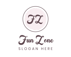 Cursive Style Lifestyle logo design