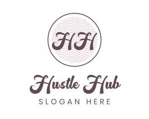 Cursive Style Lifestyle logo design