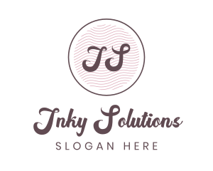 Cursive Style Lifestyle logo design