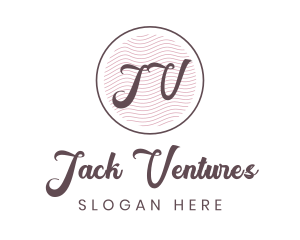 Cursive Style Lifestyle logo design