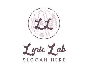 Cursive Style Lifestyle logo design