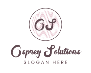 Cursive Style Lifestyle logo design