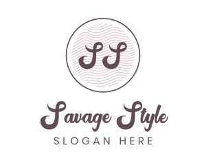 Cursive Style Lifestyle logo design