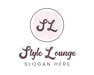 Cursive Style Lifestyle logo design