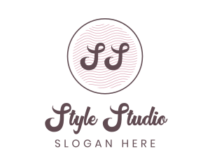 Cursive Style Lifestyle logo design