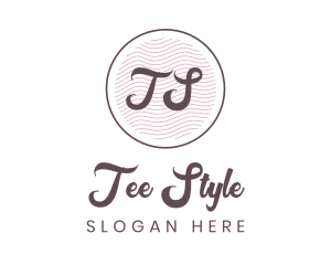 Cursive Style Lifestyle logo design