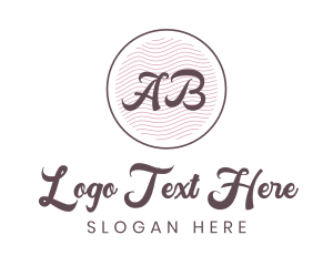 Cursive - Cursive Style Lifestyle logo design