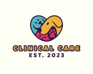 Animal Heart Clinic logo design