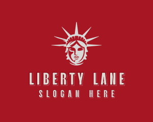 Political Liberty Statue  logo design