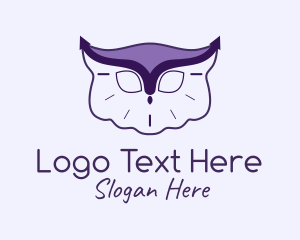 Clock - Owl Arrow Clock logo design