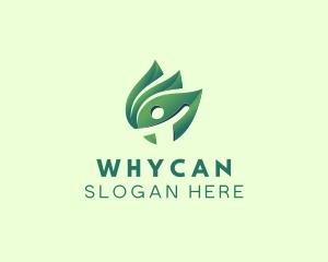 Plantsman - Eco Friendly Human Leaf logo design