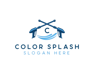 Water Power Washer logo design