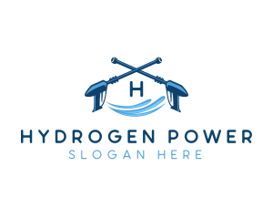 Water Power Washer logo design