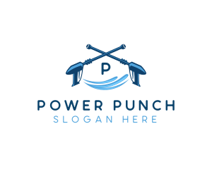 Water Power Washer logo design