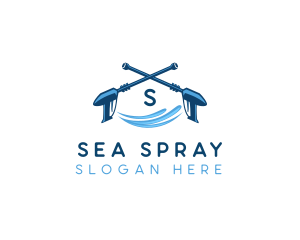 Water Power Washer logo design