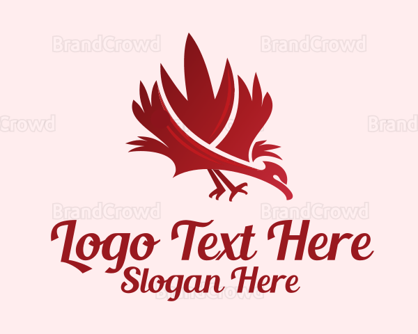 Red Maple Eagle Logo