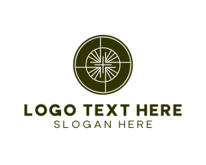 Funeral - Holy Christian Cross logo design