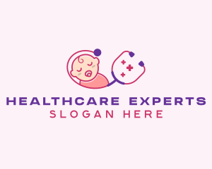 Newborn Baby Pediatrician  logo design