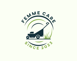 Lawn Care Landscaping logo design