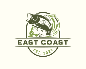 Sea Coast Fishing logo design