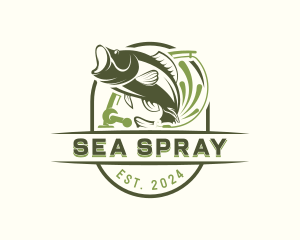 Sea Coast Fishing logo design