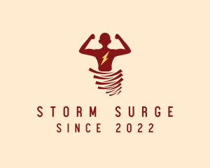 Hurricane - Bolt Hero Electrician logo design