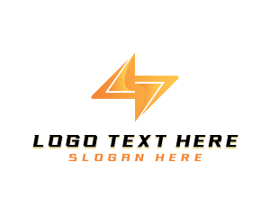 Power Technology Electric logo design