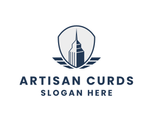 Skyscraper Building City logo design