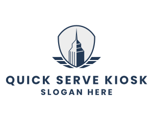 Skyscraper Building City logo design