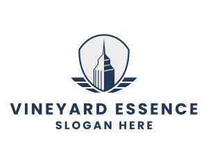 Skyscraper Building City logo design