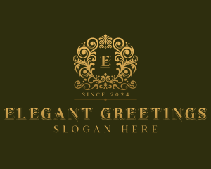 Luxury Florist Wedding logo design