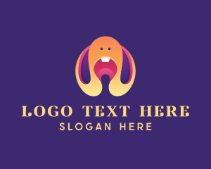 Octopus - Cute Octopus Monster logo design