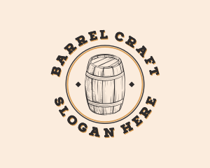 Barrel - Beer Barrel Brewery logo design