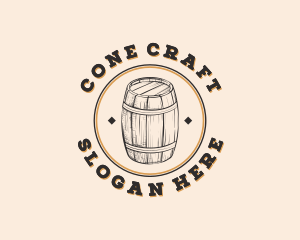 Beer Barrel Brewery logo design