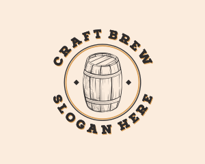 Beer Barrel Brewery logo design