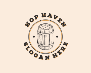 Brewery - Beer Barrel Brewery logo design