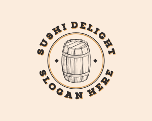 Beer Barrel Brewery logo design