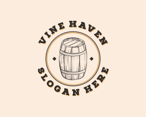 Beer Barrel Brewery logo design