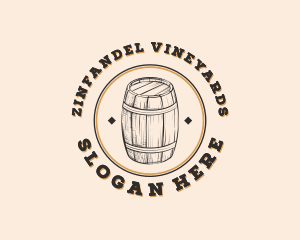 Beer Barrel Brewery logo design