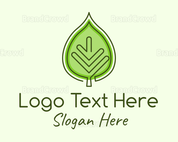 Green Ecology Leaf Logo