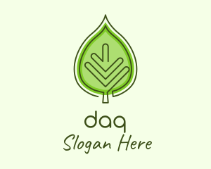 Green Ecology Leaf Logo
