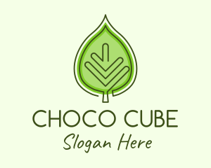 Natural Product - Green Ecology Leaf logo design
