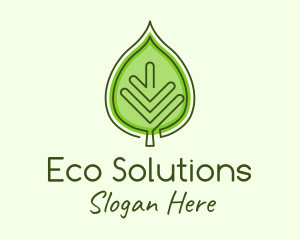 Ecology - Green Ecology Leaf logo design